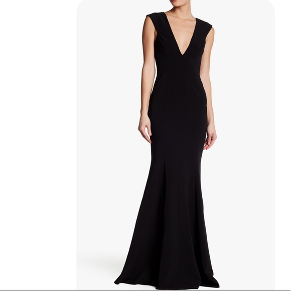 jay godfrey black gown
